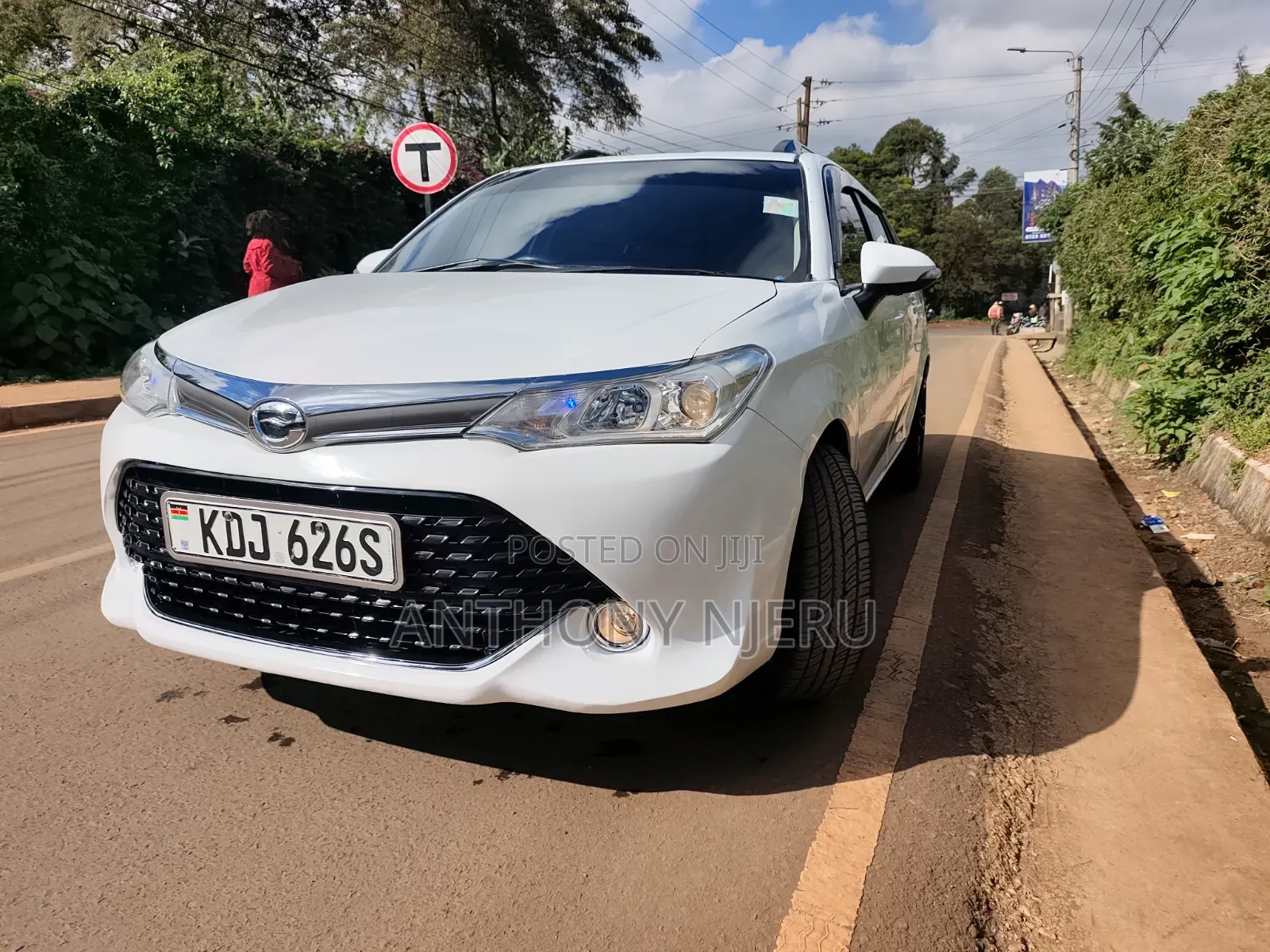 Toyota Corolla Fielder 2015 White