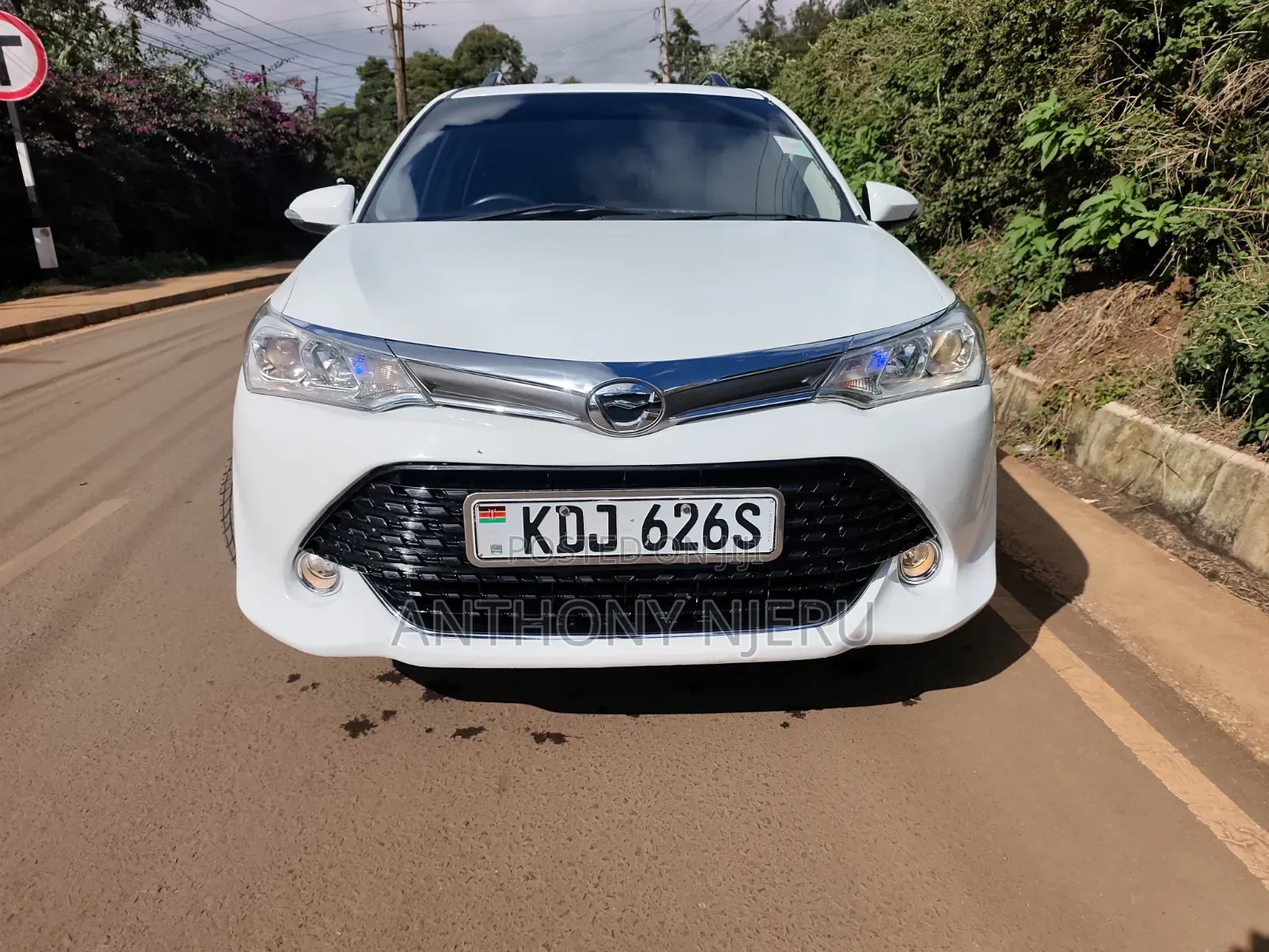 Toyota Corolla Fielder 2015 White