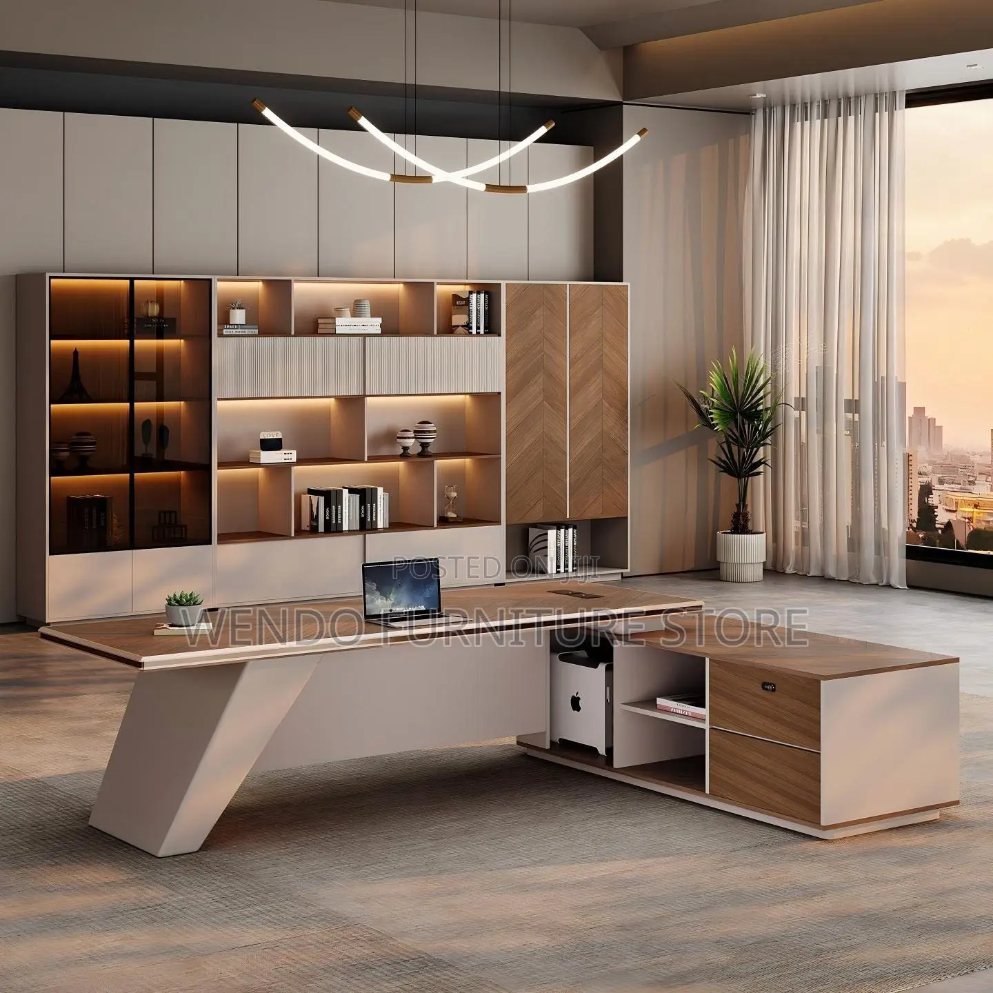 Office Desk; 1.8 Meters Executive Modern Advanced Desk