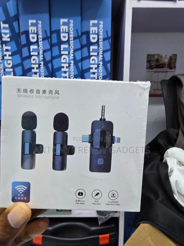 Wireless Lavalier Microphone Kit With Noise Reduction System - thumbnail 2