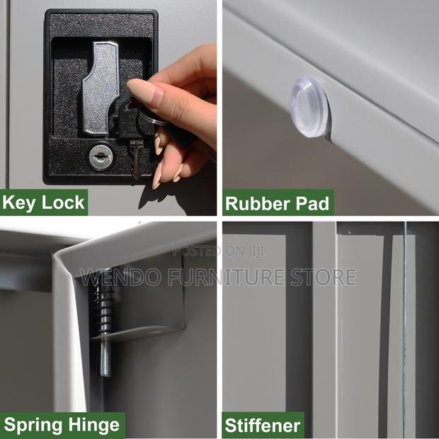 Office Cabinet; Two Doors Office Storage Cabinet For Files - thumbnail 7