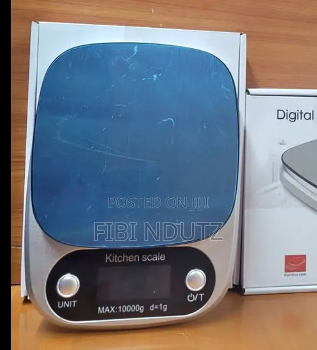 Silver Kitchen Scale 10kgs/Silver Mini Scale