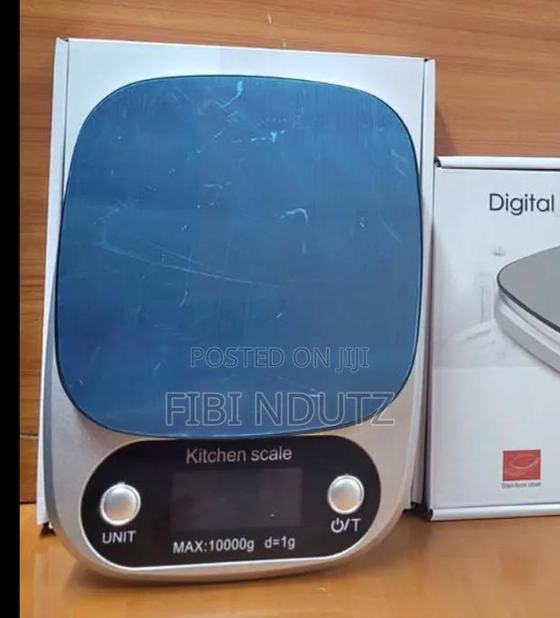 Silver Kitchen Scale 10kgs/Silver Mini Scale