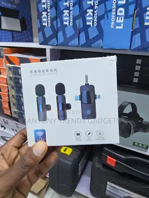 3-in-1 Wireless Mic Set for iPhone Android Camera Laptop