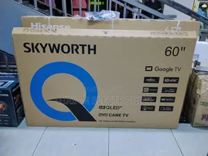 Skyworth 60" Qled+ Smart Google Tv