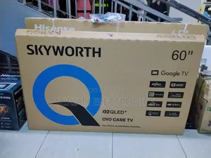 Skyworth 60" Qled+ Smart Google Tv