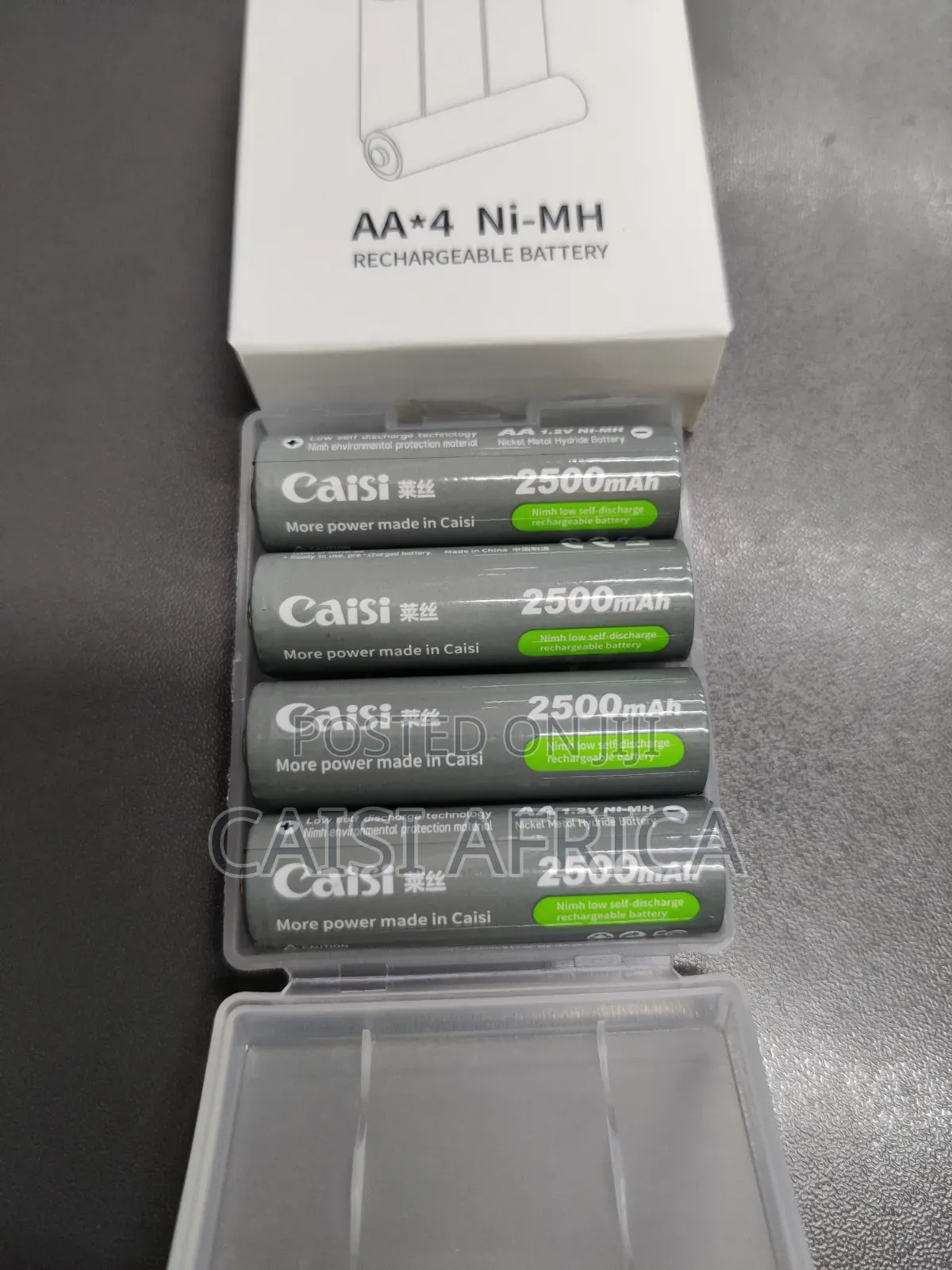 Caisi Aa 2500mah Rechargeable Battery – Nimh High-Capacity Power