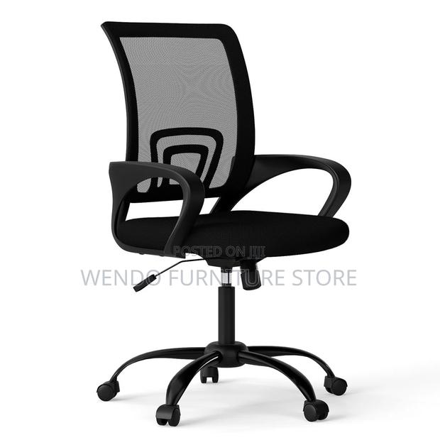 Office Chairs Swivel Fabric Clerical Mesh Office Chairs - thumbnail 4