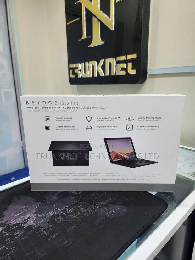 Wireless Kesyboard With Touchpad for Surface Pro - thumbnail 2