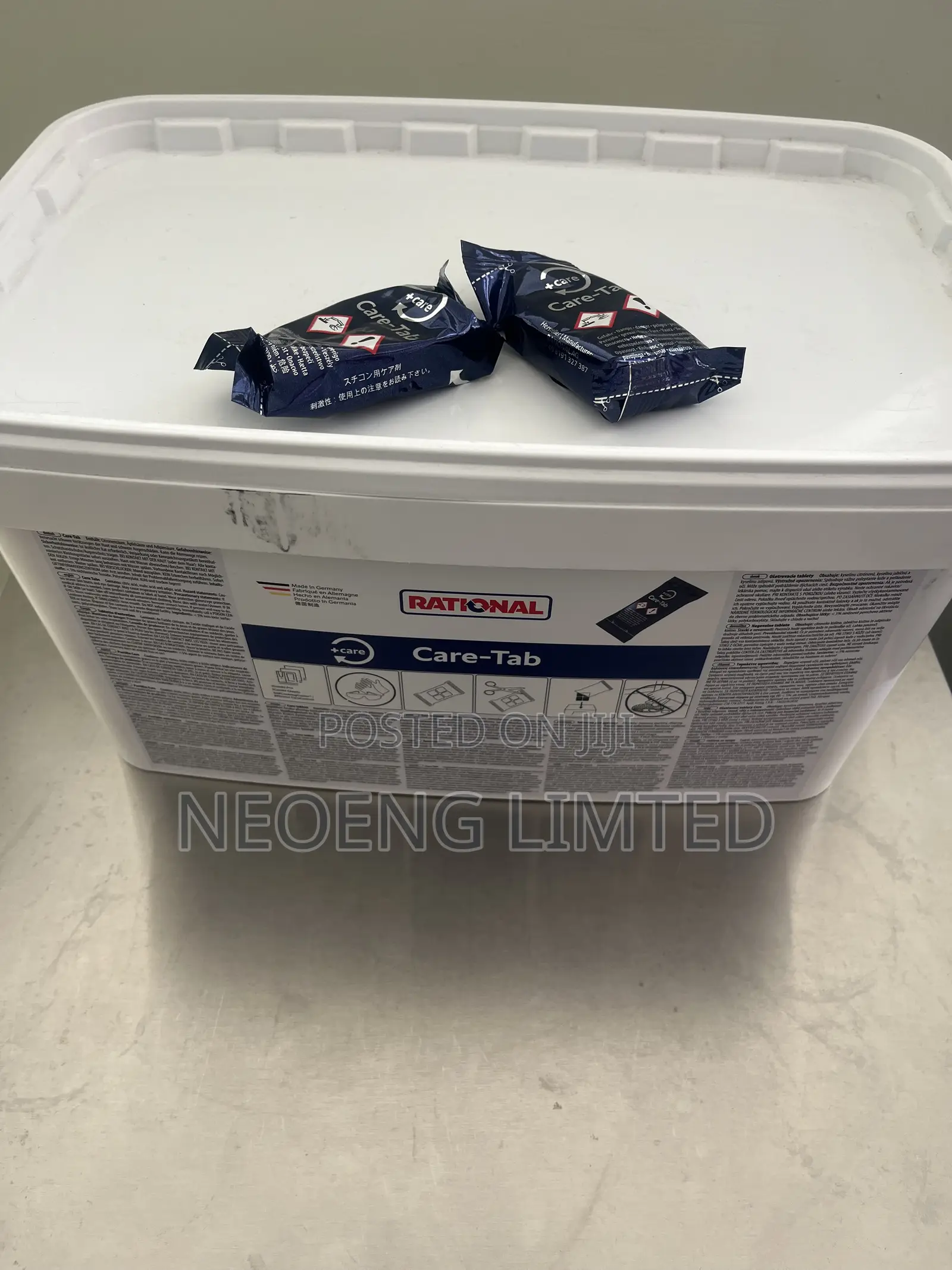 Blue Rational Cleaning Tablets for Rational Combi Ovens