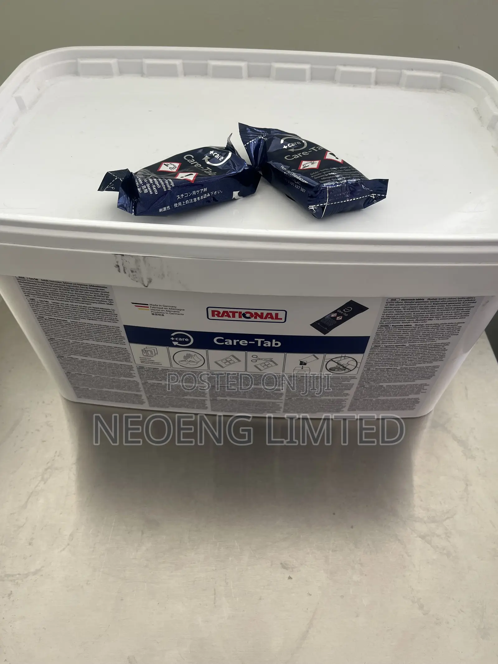 Blue Rational Cleaning Tablets for Rational Combi Ovens
