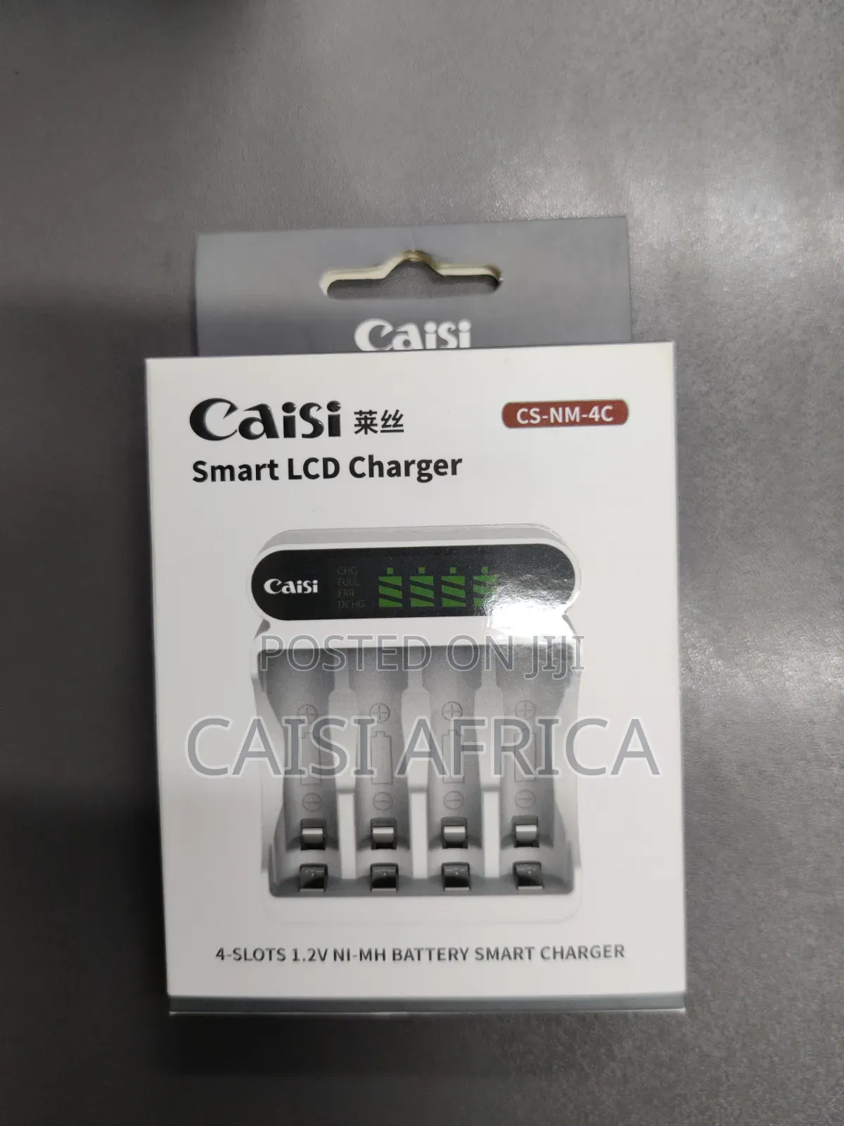 Caisi Aa/Aaa Smart LCD Charger – Fast and Reliable