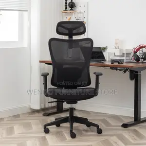 Office Chairs; Ergonomic Office Chairs With High Backrest