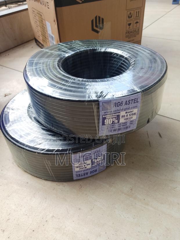 100m Flexible Astel Rg6 Coaxial Cable