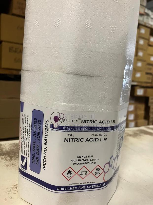 Nitric Acid (1.41-1.42) Assay 69-72% 1l Griffchem