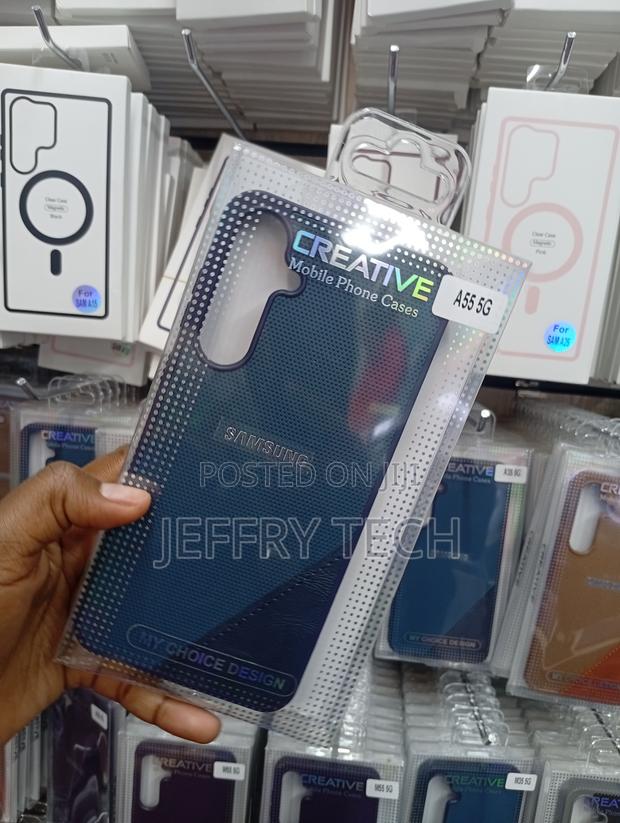 Samsung Galaxy A55 5g Soft, Flexible Tpu Bottom Shell Frame Case - thumbnail 2