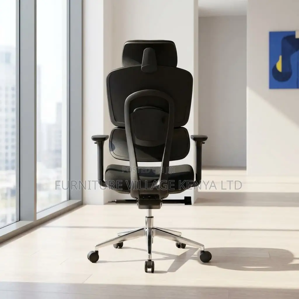 Orthopedic Full Fabric Swivel Seat.