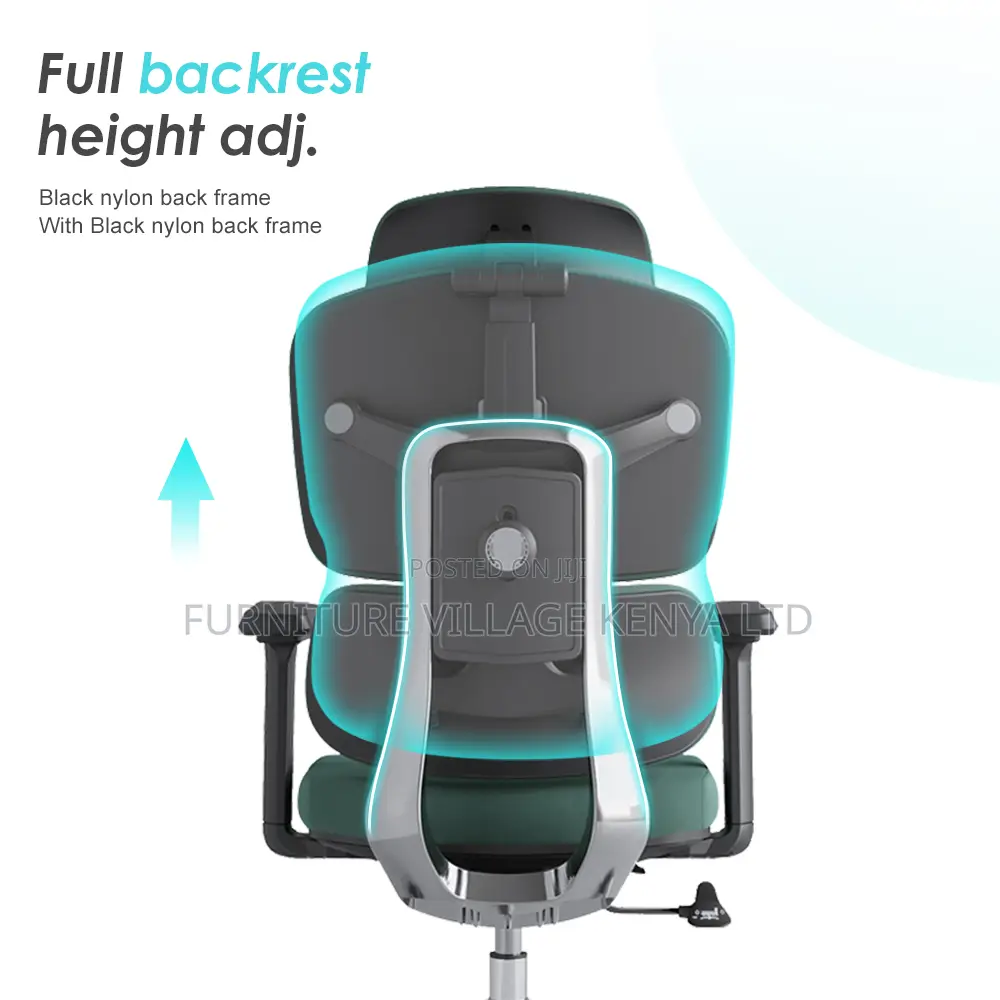 Orthopedic Full Fabric Swivel Seat.