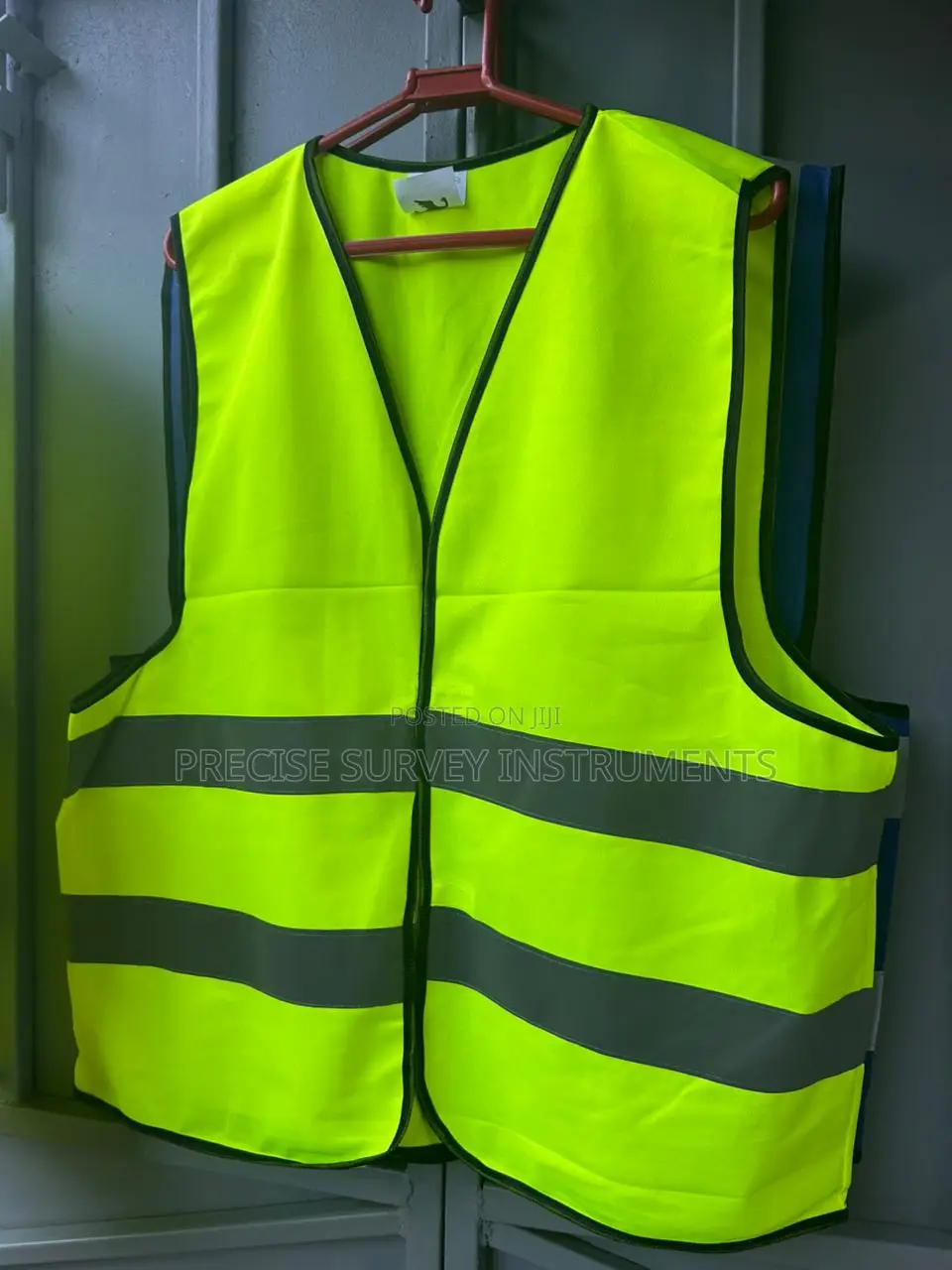 Bright Green Reflector Vest Without Pockets
