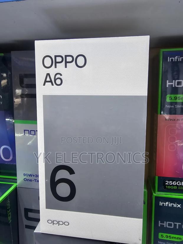 New Oppo A6 256 GB Blue