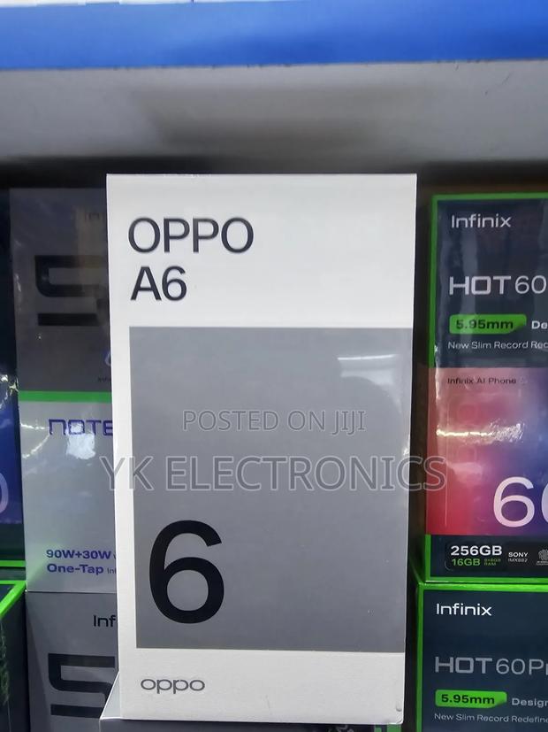 New Oppo A6 256 GB Blue - thumbnail 2