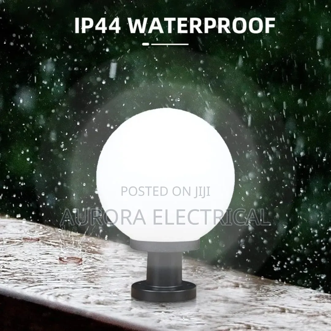 Ip 44 Waterproof Ac Gate Lights /Milky Garden Lights