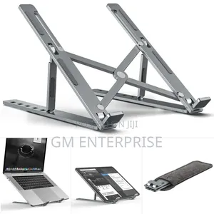 Laptop Stand//Metallic// Foldable