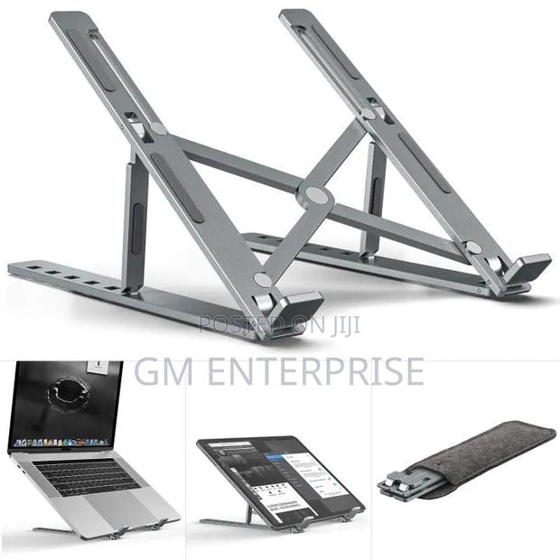Laptop Stand//Metallic// Foldable