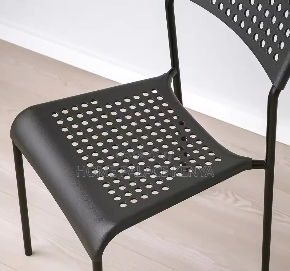 Home Chair: Metal Legs Dining Chair With Durable Powder-Coated Finish