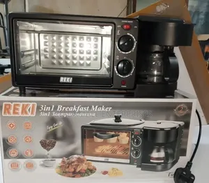 Breakfast Maker,Cook, Toast Brew Simultaneously 3 in 1