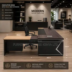 L-Shaped Imported Boss Desk