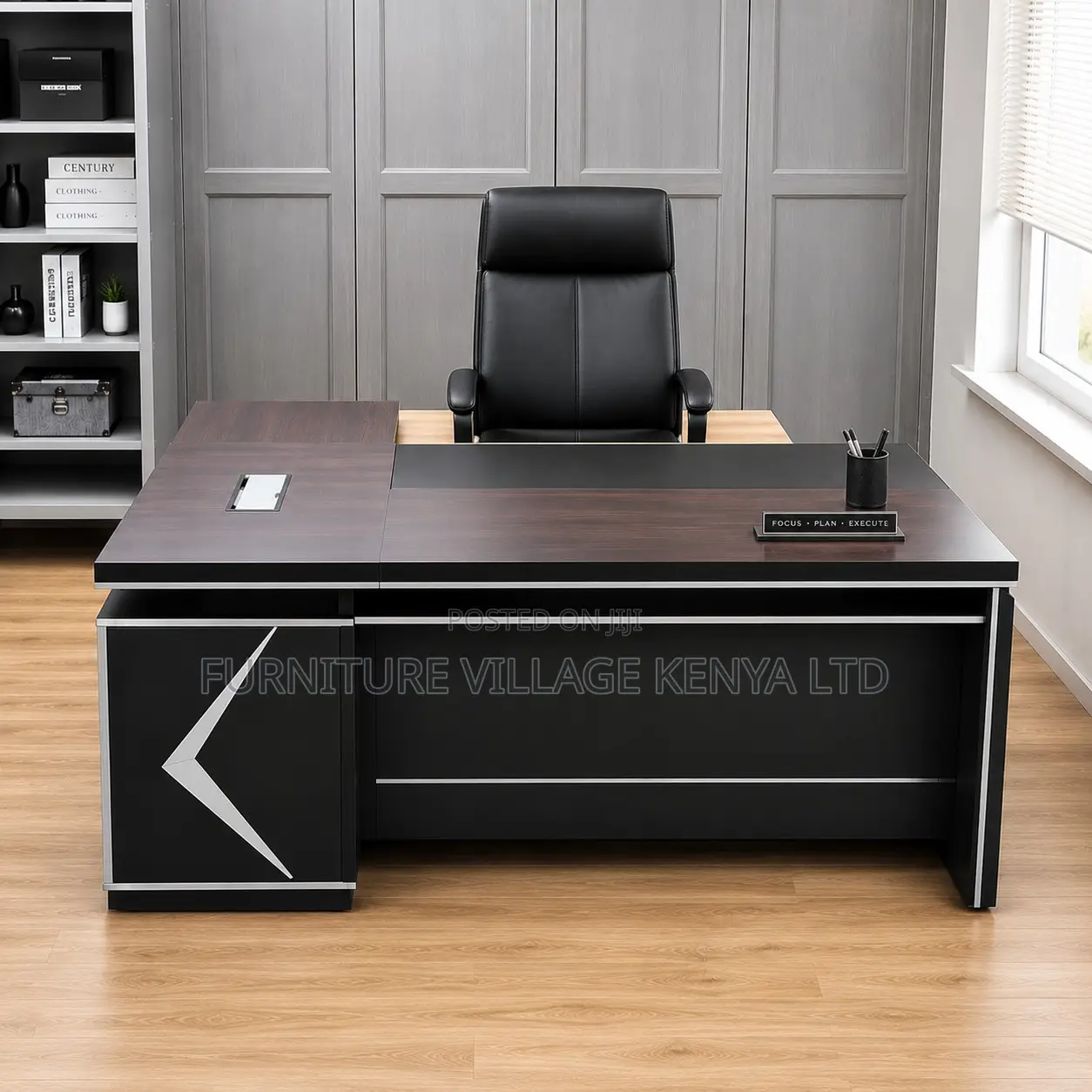 L-Shaped Imported Boss Desk