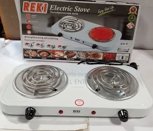 Electric Reki Double Coil Stove – Fast Efficient Cooking Solution