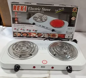 Reki Double Burner Electric Stove – Convenient Dual-Cooking Power