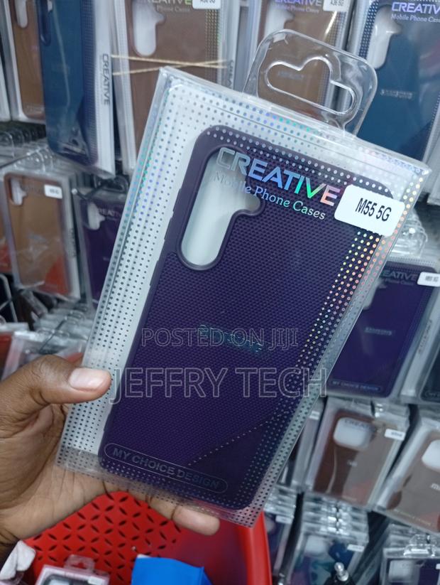 Samsung Galaxy M55 5g Perforated Texture Case - thumbnail 2