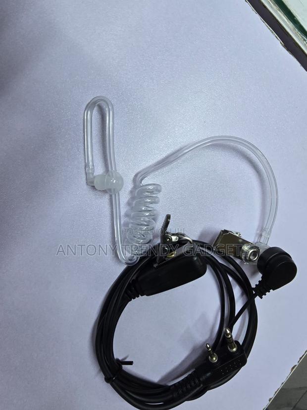 Fbi Style Acoustic Tube Earpiece for Two Way Radio Use