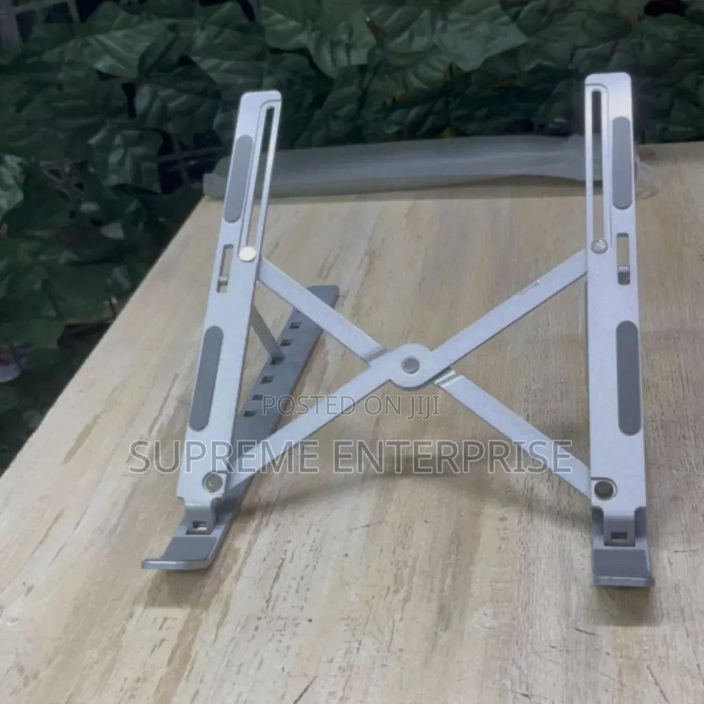 Foldable Metallic Laptop Stand! Laptop Stand