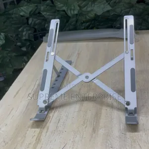 Foldable Metallic Laptop Stand! Laptop Stand