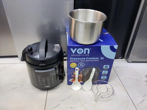 Von 6l Electric Pressure Cooker