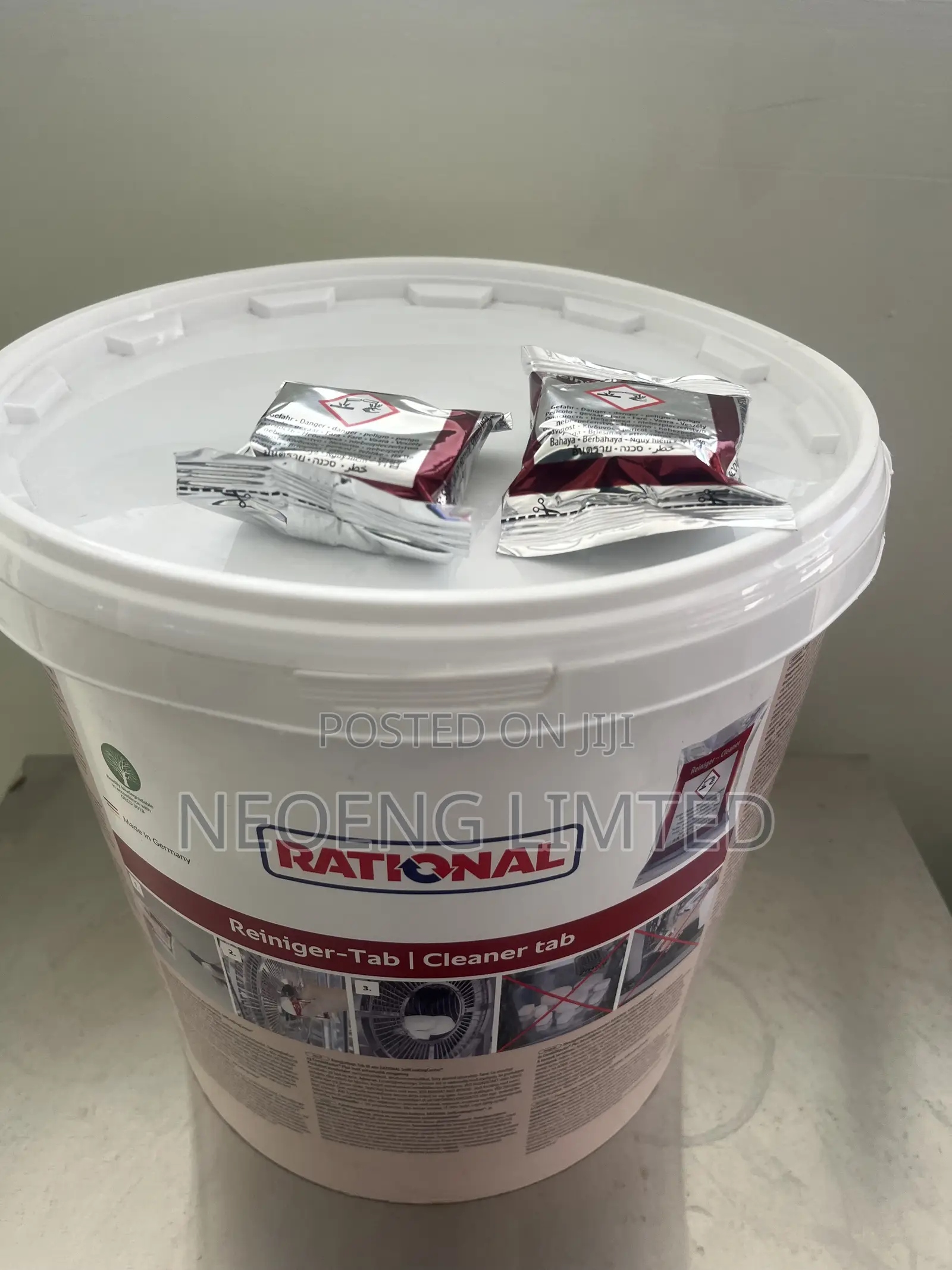 Red Rational Cleaning Tablets