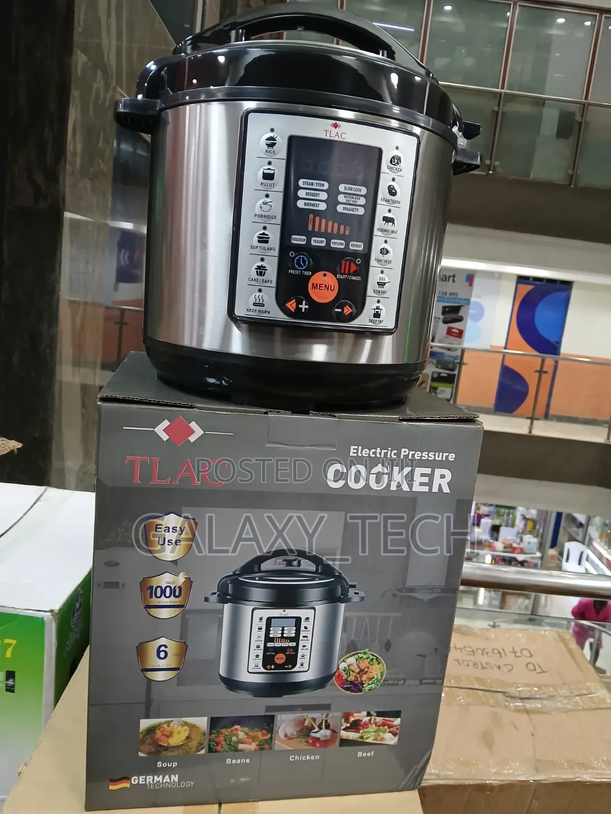 Tlac 6ltrs Pressure Cooker