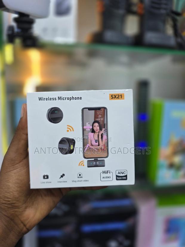 Sx21 Professional Wireless Microphone With Anc Technology - thumbnail 2