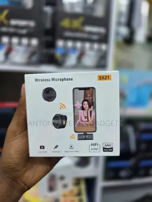 Sx21 Hifi Wireless Lavalier Mic for Vlogging Interviews