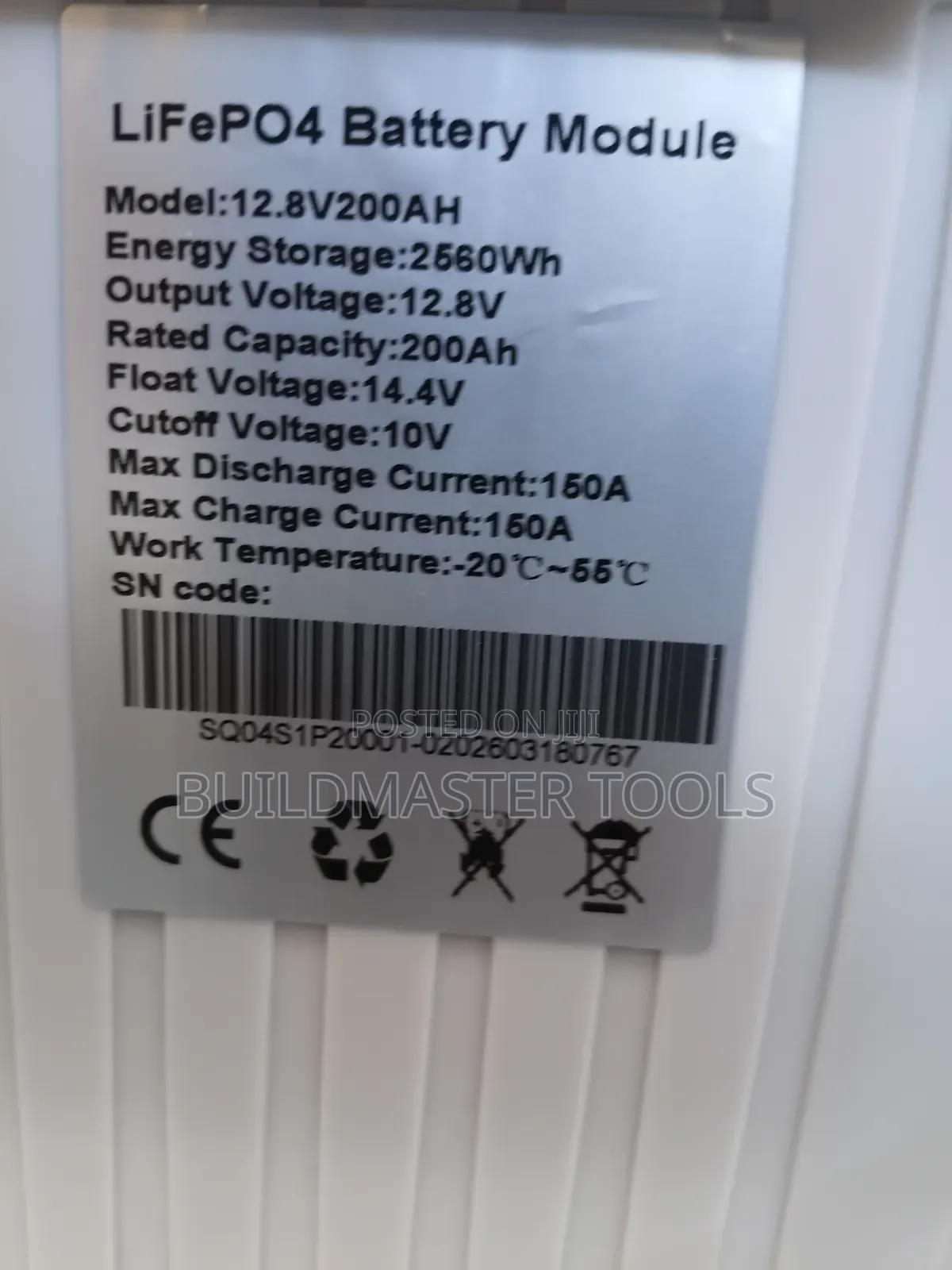 Solarmax Lithium Battery 12.8v 200ah