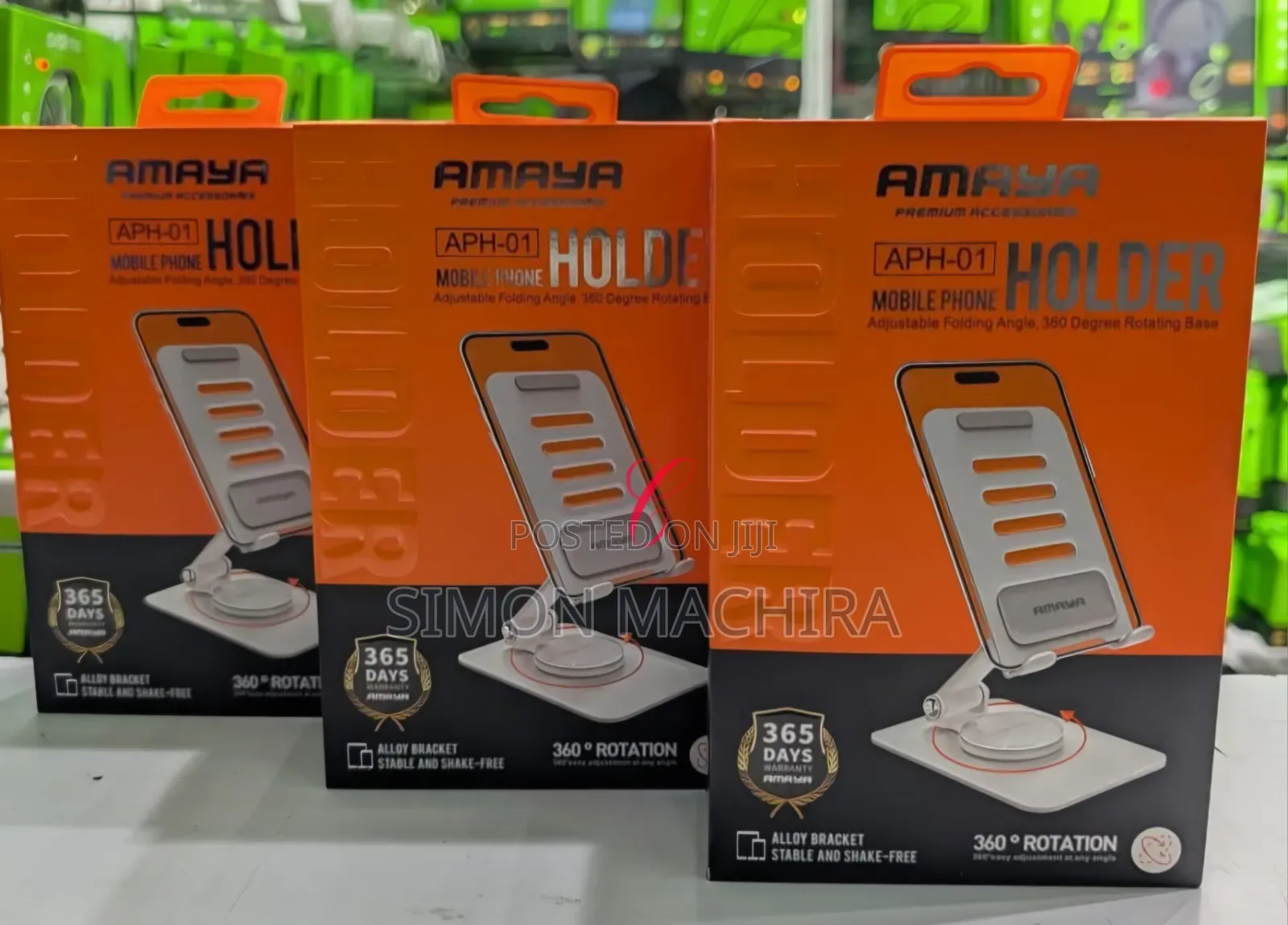 Amaya Phone Holder Heavy Duty