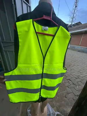 Fluorescent Work Reflector Vest With Reflective Tape