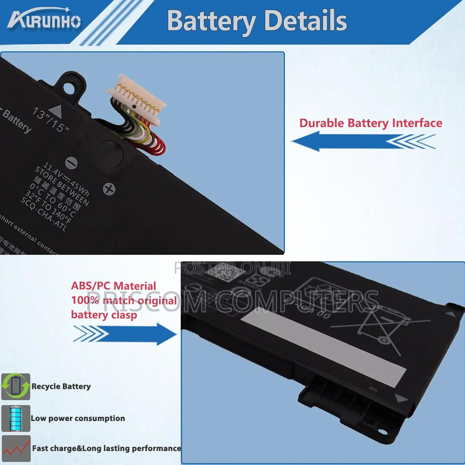 Hp Probook 450 G8 Rh03xl Laptop Battery
