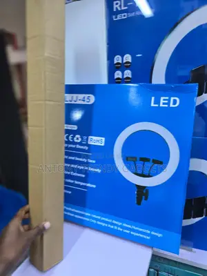 LJJ-45 Adjustable Ring Fill Light Photography Lighting Kit