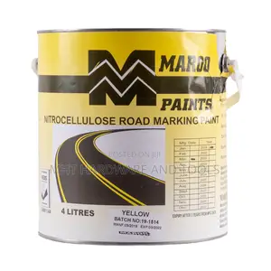 Road Marking Paint Yellow Maroo 4l