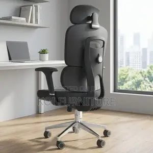 Office Chair : Black Robin Orthopedic Office Seat
